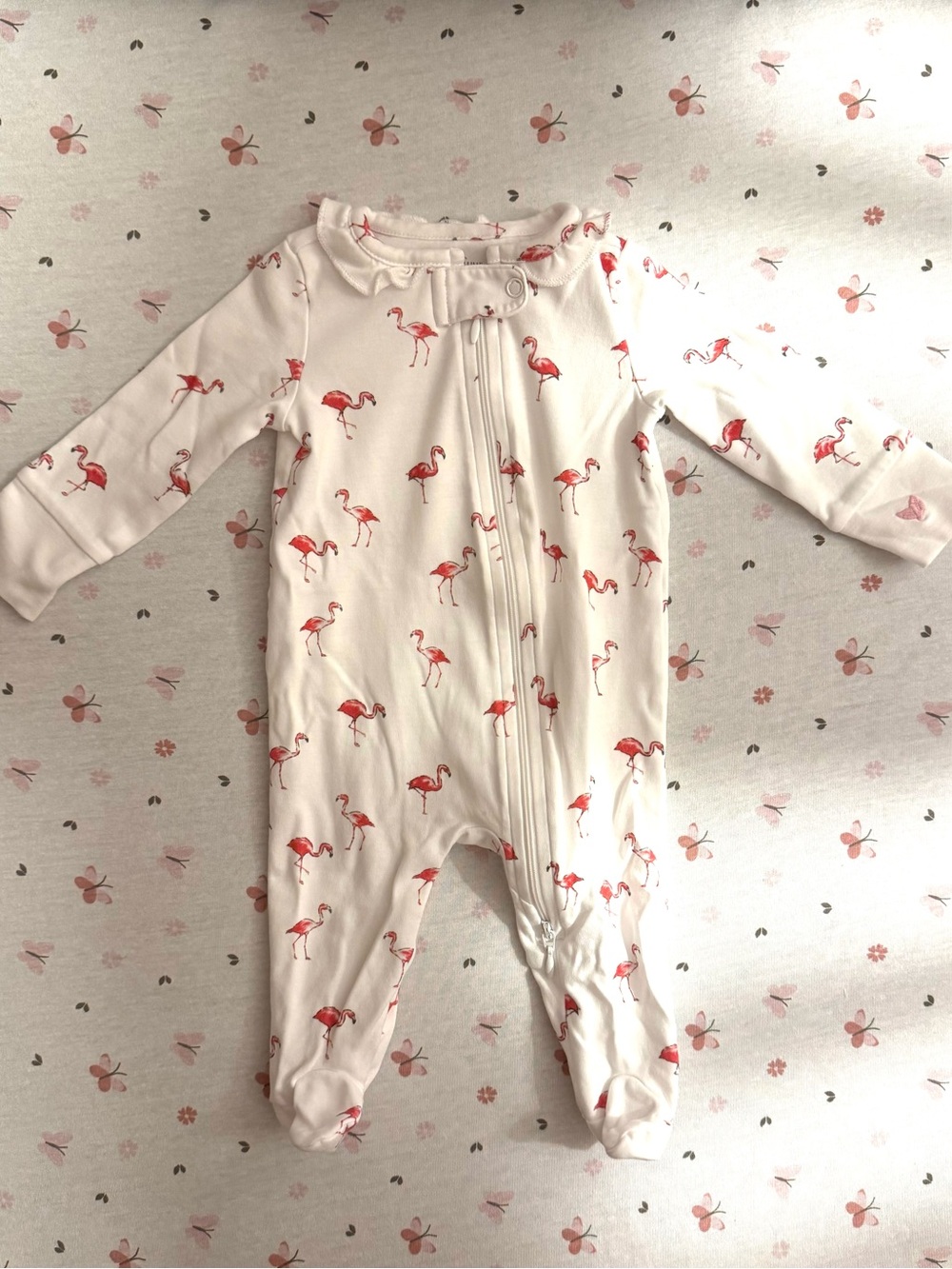 Petite Plume Flamingo Footie
